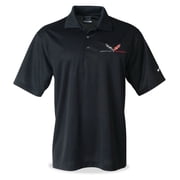 C7 Corvette Grand Sport Mens Nike Dri-Fit Polo Black, XX-Large