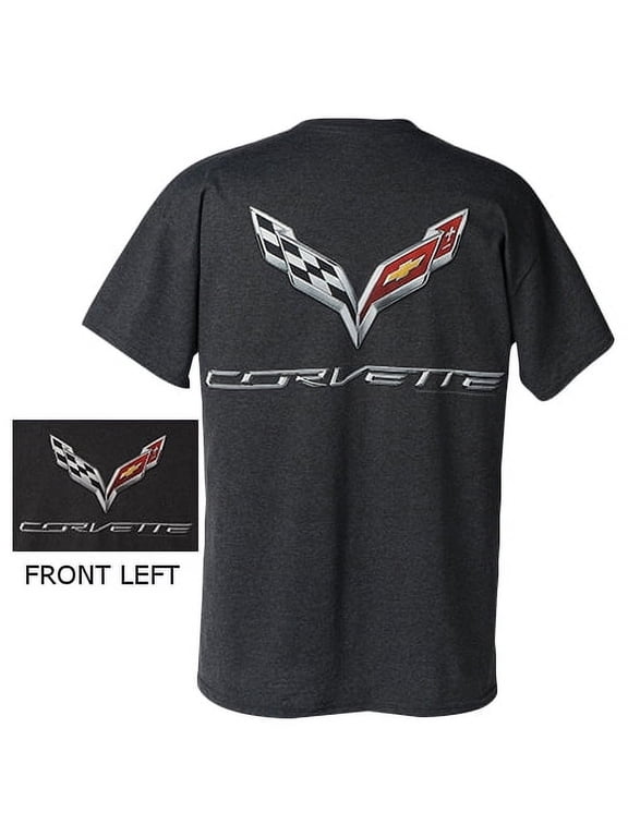 C7 Corvette Heather Gray T-Shirt - XL