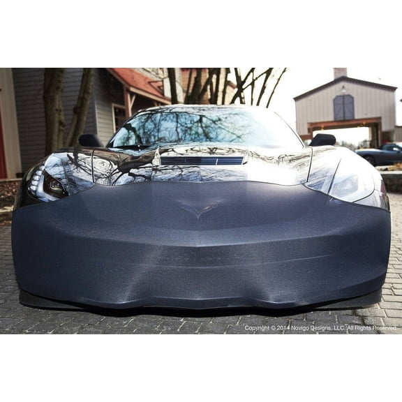 C7 Corvette NoviStretch Front Bra Protector Mask - Black