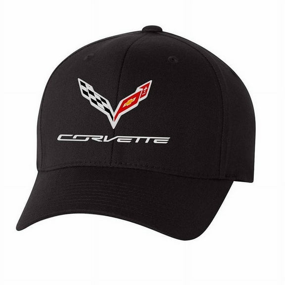 C7 Corvette Performance Flex Fit Black Hat