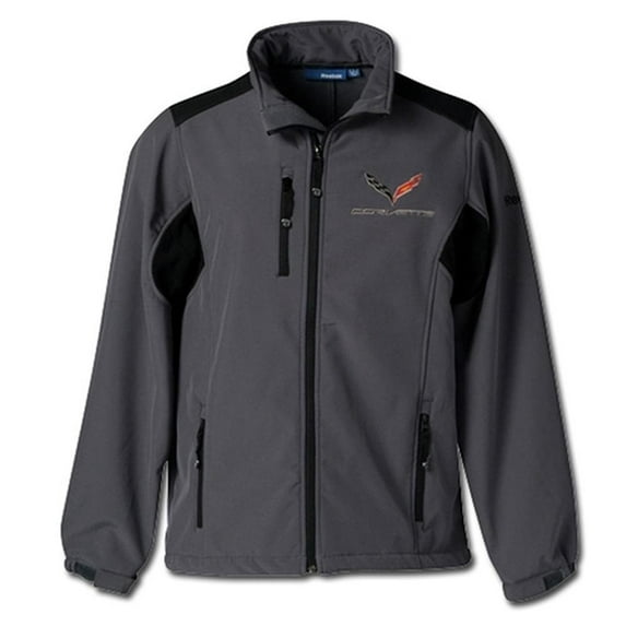 C7 Corvette Reebok Softshell Jacket - Graphite X-Large