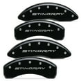 thumbnail image 1 of C7 Corvette Stingray Brake Caliper Cover Set - Gloss Black with STINGRAY Script, 1 of 1