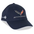thumbnail image 1 of C7 Corvette Stingray Chino Baseball Hat Navy, 1 of 1