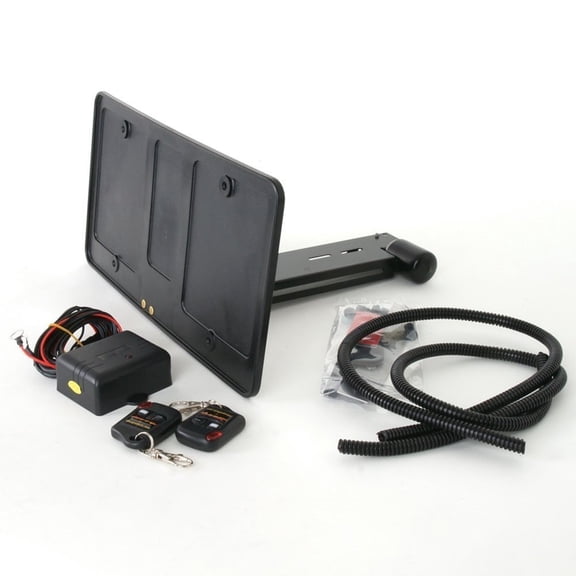 C7 Corvette Stingray Show & Go Front License Plate Frame - Motorized