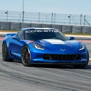C7 Corvette Windshield Decal Kit Corvette Script White