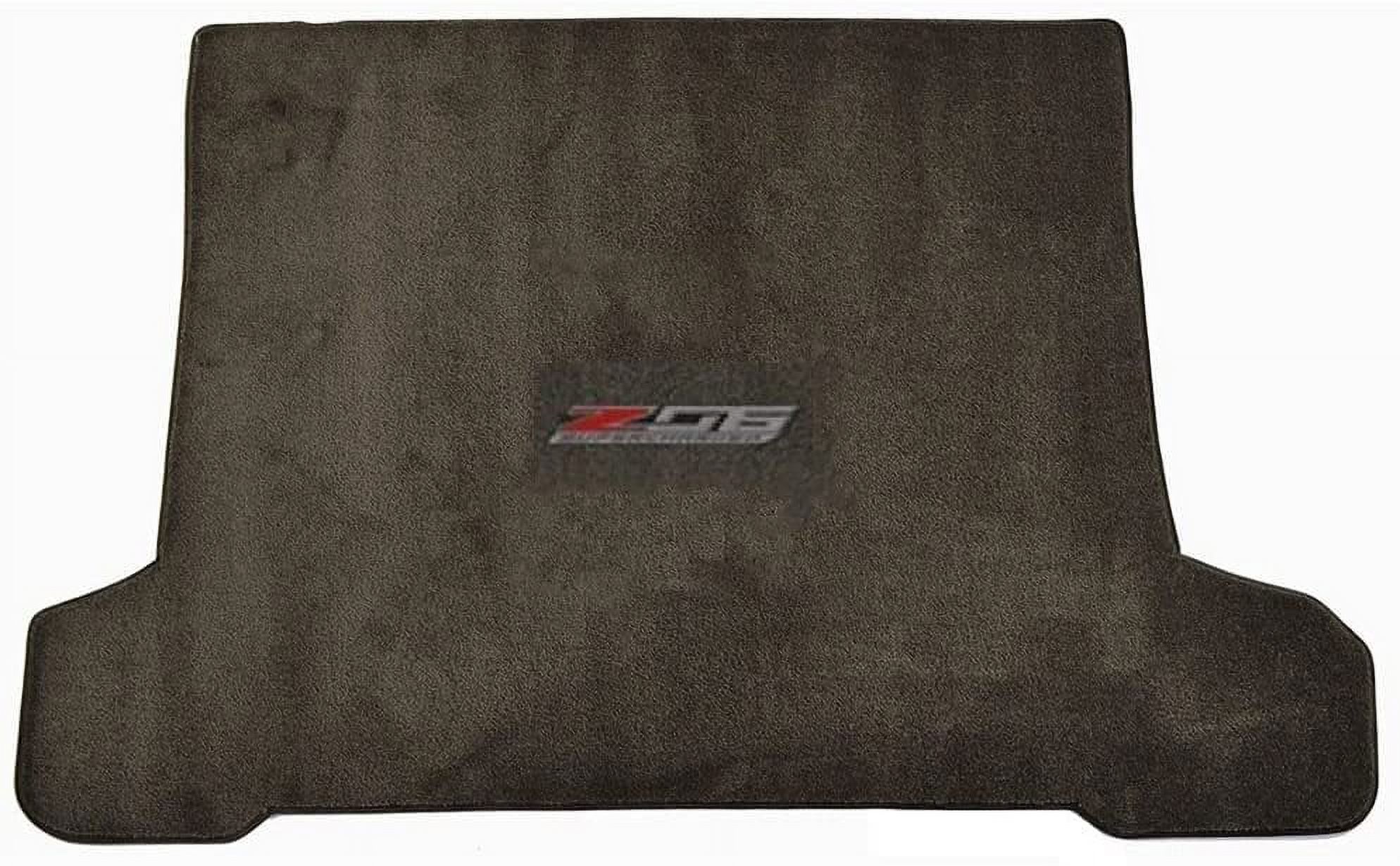 C7 Corvette Z06 Cargo Mat Lloyds Mats Brownstone with Z06 Logo