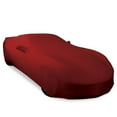 thumbnail image 1 of C7 Stingray, Z51, Z06, Grand Sport Corvette Ultraguard Stretch Satin Indoor Car Cover Dark Red, 1 of 3