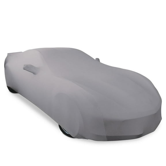 C7 Stingray, Z51, Z06, Grand Sport Corvette Ultraguard Stretch Satin Indoor Car Cover Silver