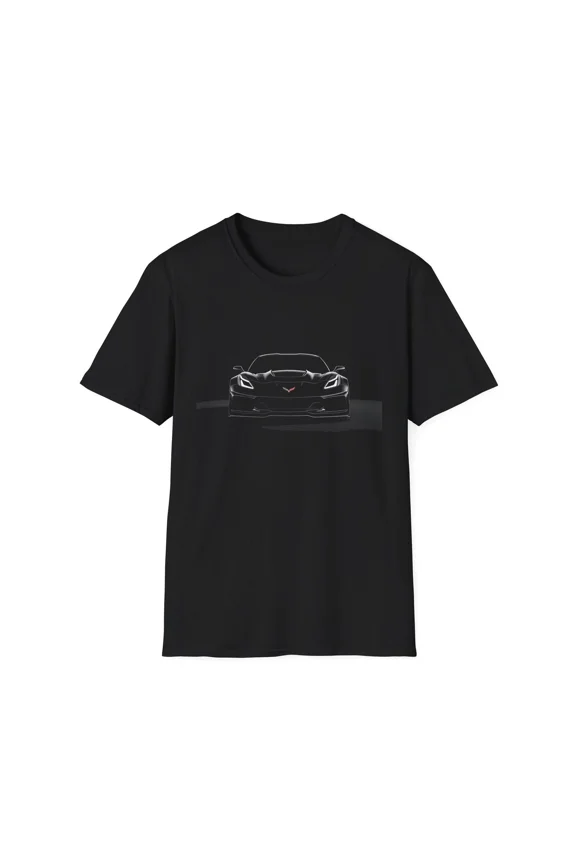 C7 ZR1 Shirt | Modern Muscle Car Front View Vector Graphic Tee