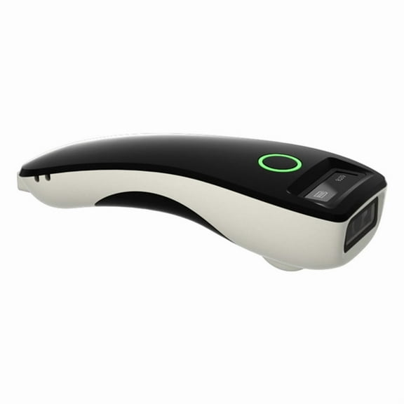 C70 Handheld Portable Express Scanner Wireless Bluetooth Barcode Scanner,Mini Handheld Portable Pocket Reader White