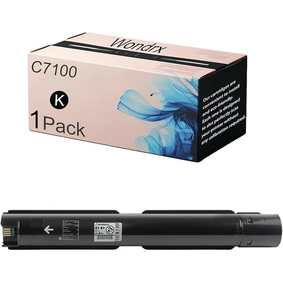 C7120 Toner Cartridge for Xerox C7120, High Yield 32000 Pages, Reliable Performance Compatible for Xerox VersaLink C7120 C7125 C7130 Printer