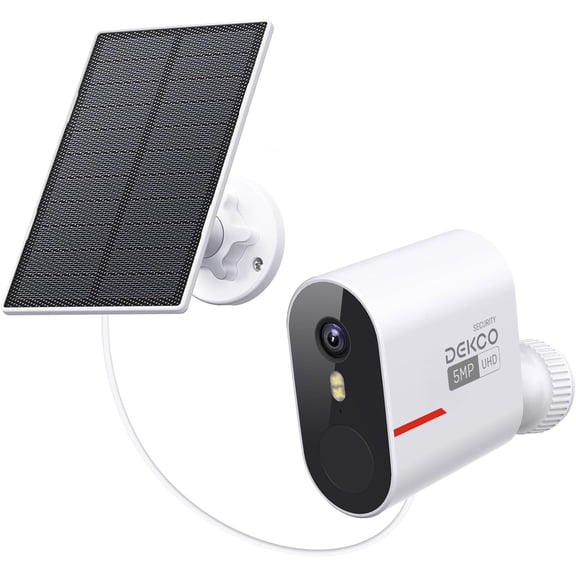 DEKCO SolarCam Pro System Add-on Camera Expand Your System - Requires DEKCOBase to Use (NOT for Standalone Use)