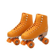 C7skates Cute Roller Skates for Girls and Adults Carrot Orange, Womens 7 / Youth 6 / Mens 6