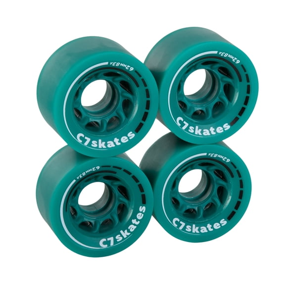 C7skates Dark Magic 62mm Quad Roller Skate Wheels (Enchanted Forest)