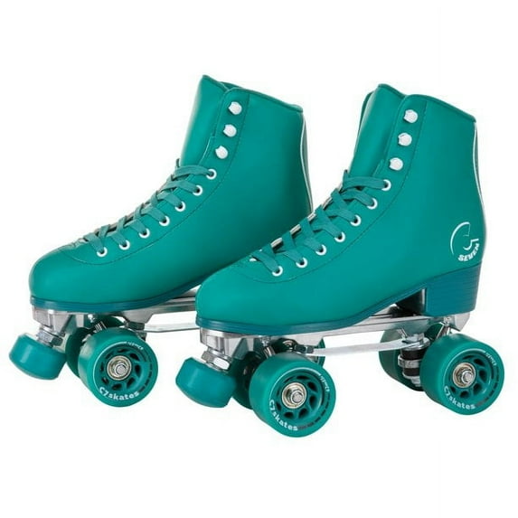 C7skates Dark Magic Unisex Quad Roller Skates (Enchanted Forest, Women's 6 / Youth 5 / Men's 5)