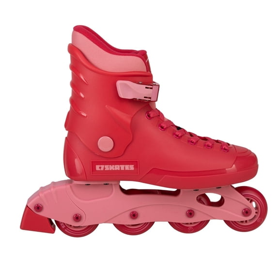 C7skates Red Hot Nostalgic Adult Inline Skates For Women and Adult, Size 8