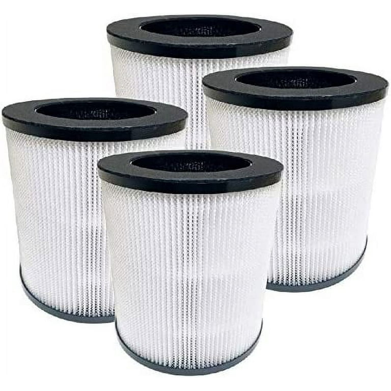 C8 C10 Air Purifier True HEPA Carbon Filter Replacement for Azeus Air Purifier C8 Hisens KJ120 Mooka C10 4 Packs