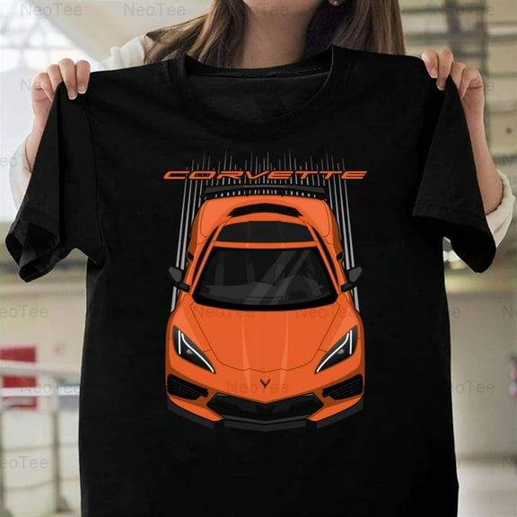 C8 Corvette 2020 Carbon Fibre Package Sports Car Performance American T-Shirt Unisex, up to 5XL