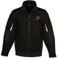 thumbnail image 1 of C8 Corvette Embark Soft Shell Jacket X-Large, Black, 1 of 1
