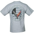 thumbnail image 1 of C8 Corvette Next Gen American Legacy Born in The USA Men's T-Shirt X-Large, Gray, 1 of 2