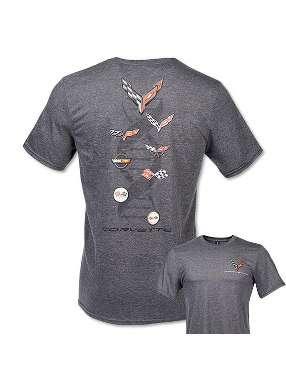 C8 Corvette Next Gen DNA Evolution Gray T-Shirt - XL