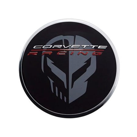 C8 Corvette Next Generation Jake Corvette Racing Wheel Center Cap 1 Center Cap, Black