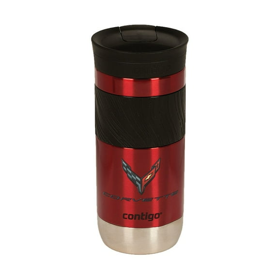 C8 Corvette Next Generation Tumbler Cup 16 oz Red