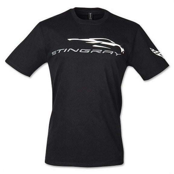 C8 Corvette Stingray Gesture Black T-Shirt - XXL
