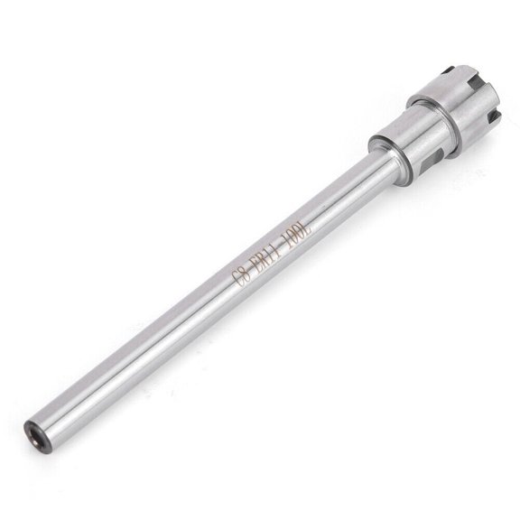 C8 ER11M 100L Alloy Steel Collet Chuck Holder Extension Rod Straight Shank for Enhanced Rigidity in Deep Machining Operations