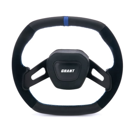 C8 Performance Steering Wheel Blue Center Stripe