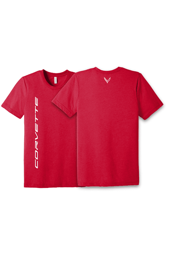 C8 Signature and Symbol T Shirt - Red XS