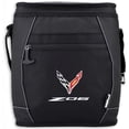 thumbnail image 1 of C8 Z06 Corvette Waterproof Soft Cooler - Top-Loading Travel Ice Chest Thick Foam Insulation - Black 12 Can, 1 of 3