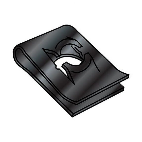 C8113-8-4 Type U Spring Nut Black Phosphate (Pack Qty 1,000) BC-215260