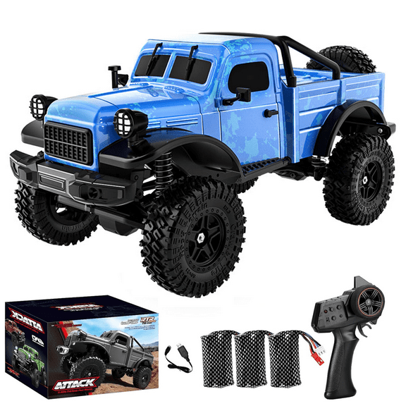C8813 1/18 Scale RC Crawler, 12KM/H High Speed Car, 4WD Waterproof Remote Control Truck All-terrain Rock Climbing Vehicle, Perfect Gift for Adults