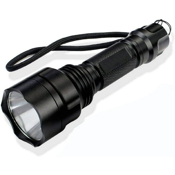 C8T6 Compact Ultra Bright LED Flashlight with Rechargeable Battery