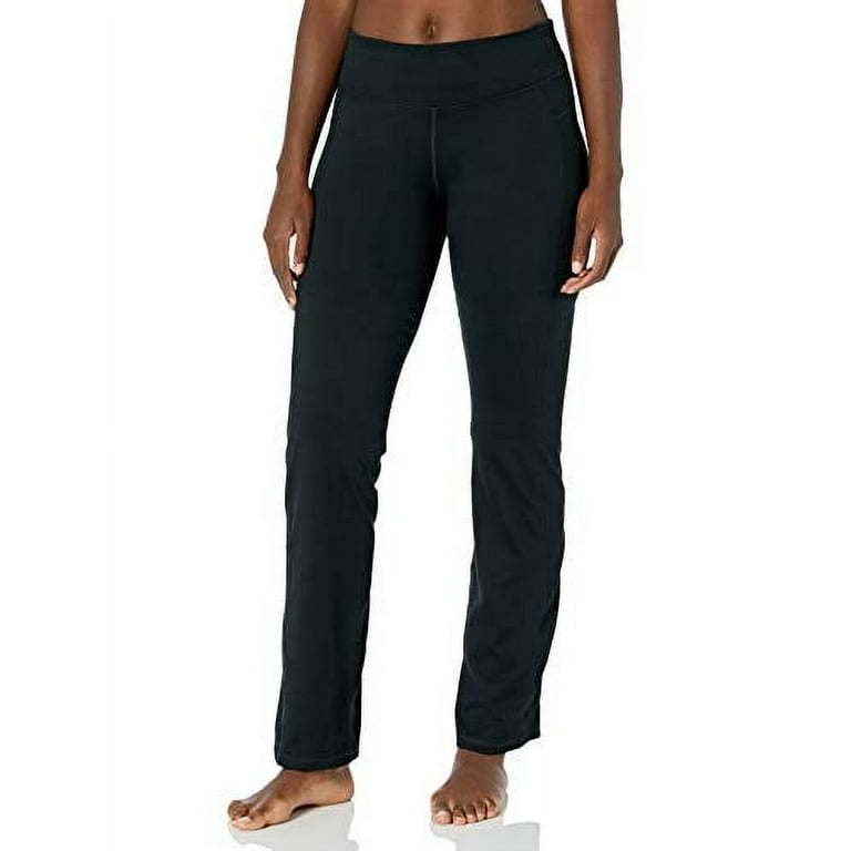 C9 Champion Women's Curvy Fit Yoga Pant, Ebony - Long Length, L