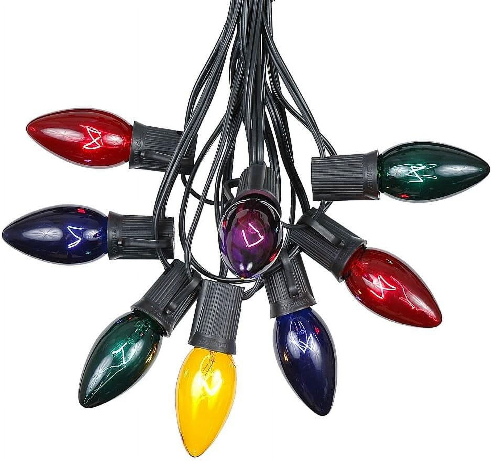 C9 Christmas String Light Set Outdoor Christmas Light String