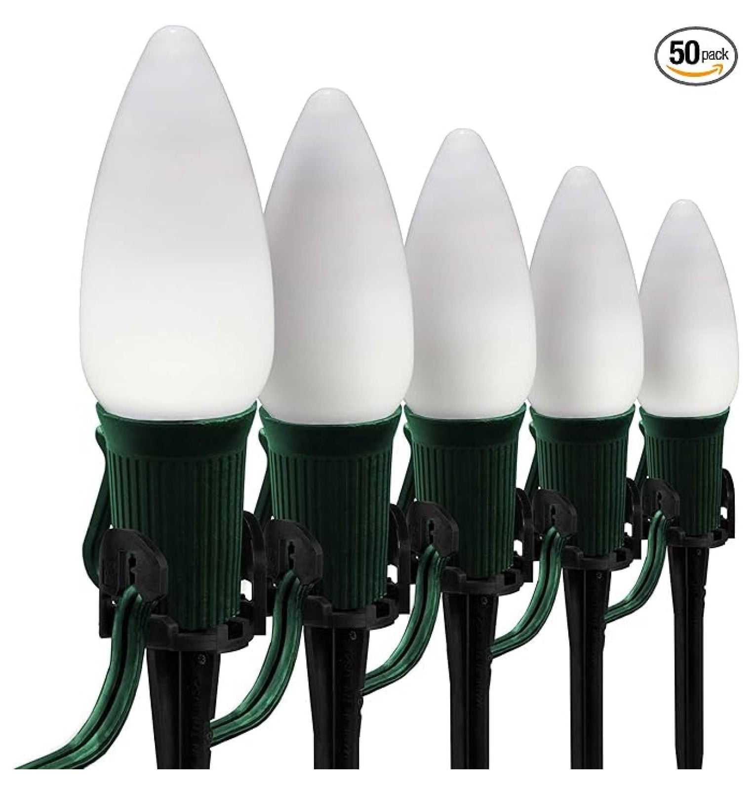 C9 Cool White Led Christmas Lights