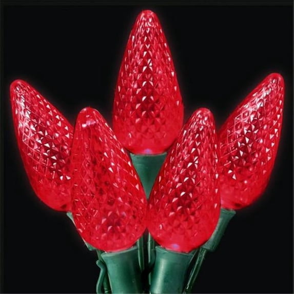 C9 Premium Grade LED String- Red