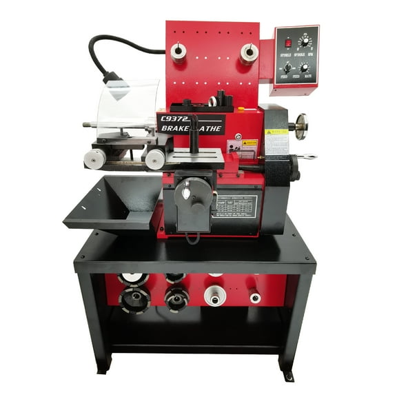 C9372 Combination Disc Drum Brake Lathe Stepless Speed Change Repair Lathe