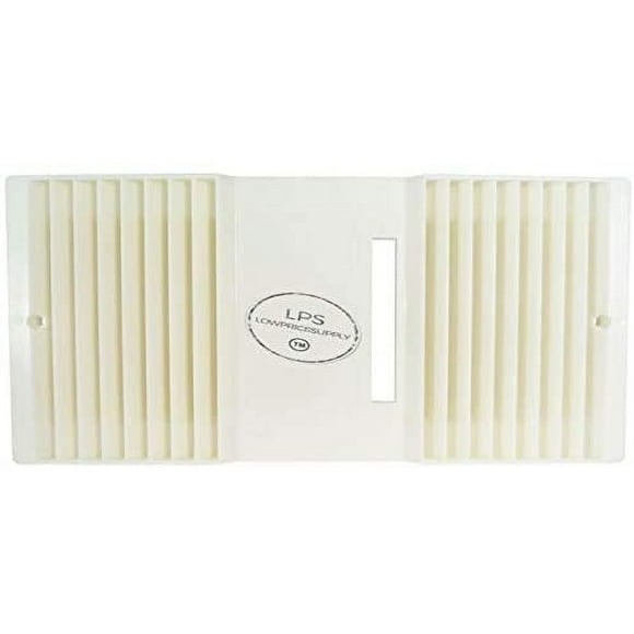 CA-90 Ductless Exhaust Fan, Louver/Grill, Beige
