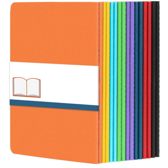 CA A5 Lined Notebooks Bulk Journals for Writing 16 Packs(5.5x8.3),Colored Notebooks for College Students Teen School Office Supplies Note Taking