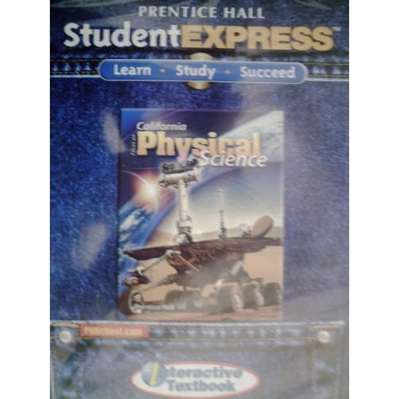 CA Focus On Physical Science StudentExpress Interactive CD NEW