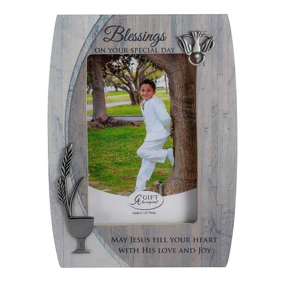CA Gift 170369 Holds 4 x 6 in. Blessings on Your Special Day Photo Frame