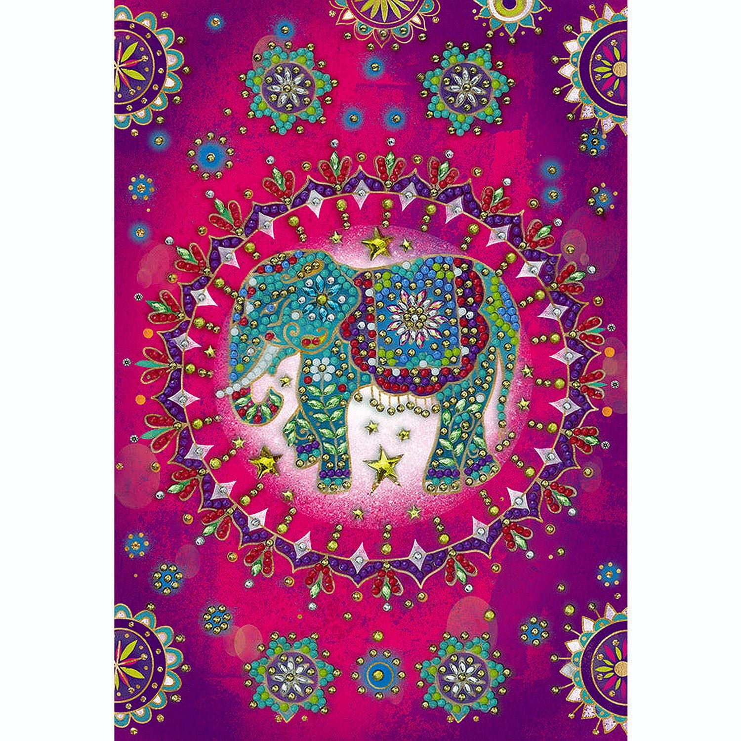 Crystal Art® Elephant Fantasy Notebook Diamond Painting