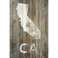 thumbnail image 1 of "CA State" Painting Print on White Wood, 1 of 7
