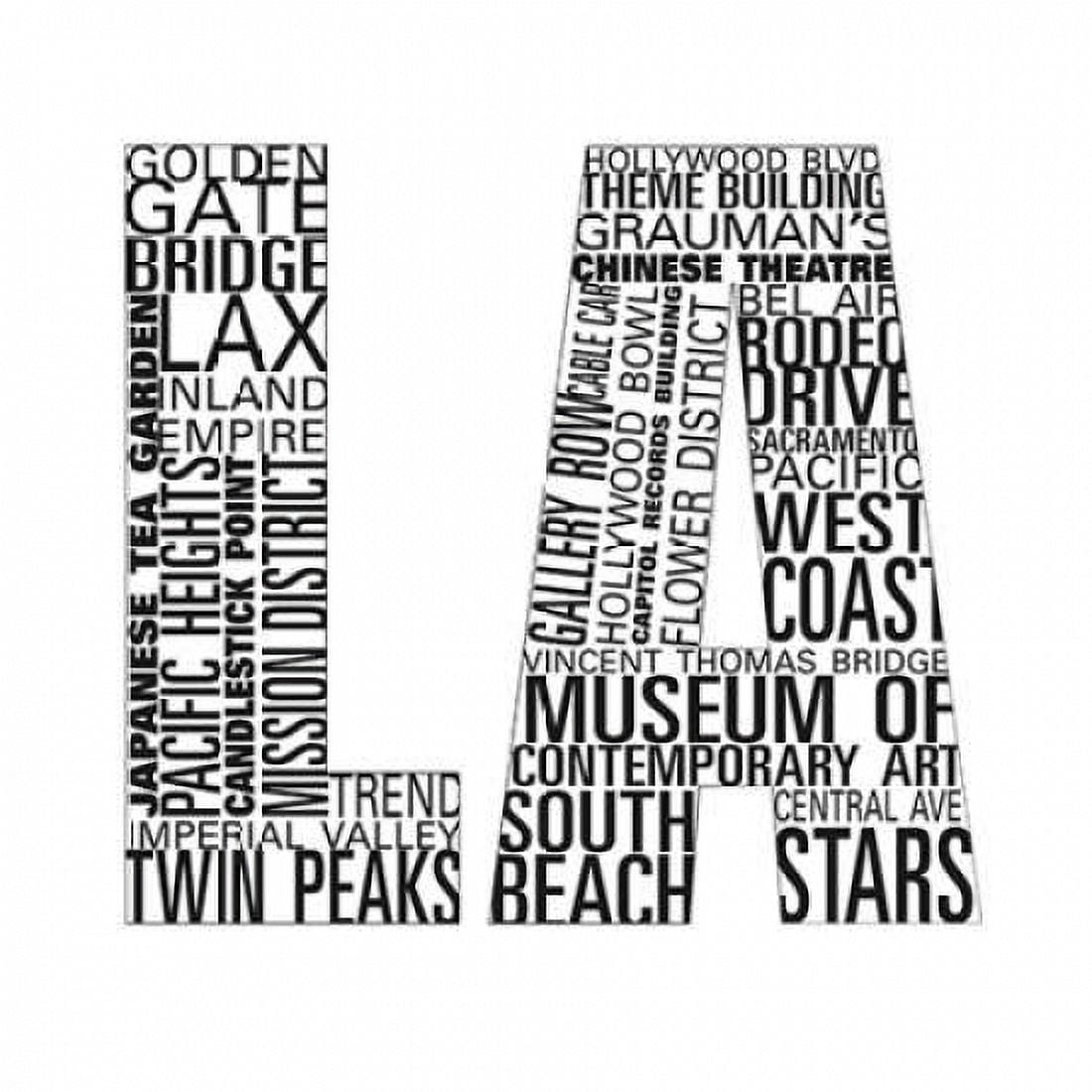 CA Type Border II Canvas Art - Sundance Studio (24 x 24)