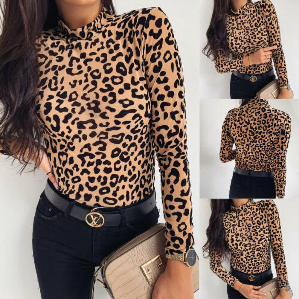 womens animal print shirts