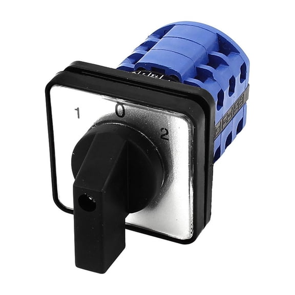CA10 AC300V 16A 12-Screw Terminals 3 Poles Panel Rotary Changeover Switch