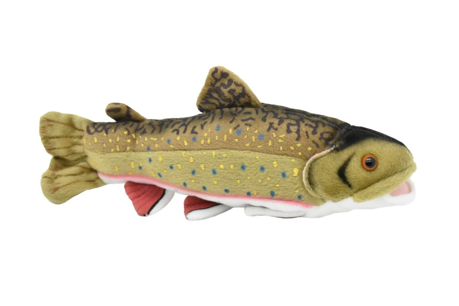 CABIN CRITTERS BROOK TROUT PLUSH STUFFED ANIMAL MULTIPLE SIZES 10 or 17 17 INCHES